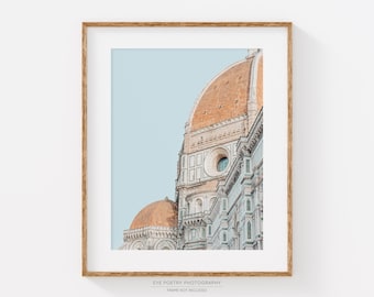 Florence Italy Print, Il Duomo Cathedral Photo, Italy Wall Art, Italian Wall Decor, Home Decor, Travel Photography Print