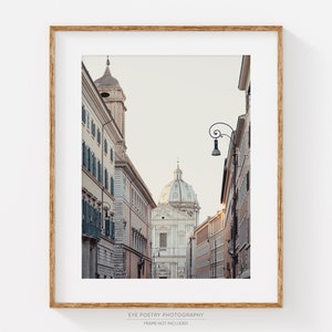 Rome Print, Italy Wall Art, Italian Architecture, Rome Italy Cityscape, Travel Photography Print, Italian Wall Decor