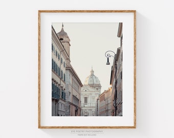 Rome Print, Italy Wall Art, Italian Architecture, Rome Italy Cityscape, Travel Photography Print, Italian Wall Decor