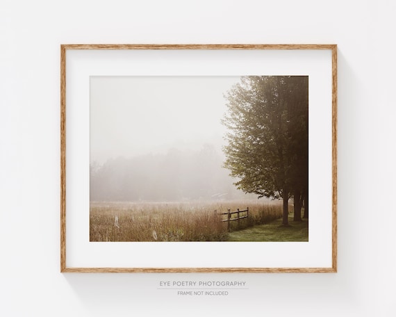 Rural Landscape Photography, Modern Farmhouse Decor, Rustic Decor, Fall Decor, Wall Art, Rustic Wall Decor