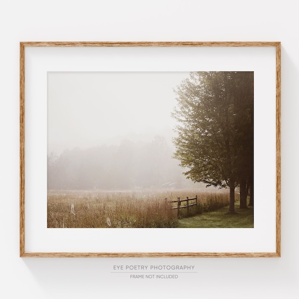 Rural Landscape Photography, Modern Farmhouse Decor, Rustic Decor, Fall Decor, Wall Art, Rustic Wall Decor