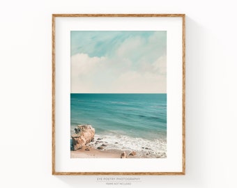 El Matador Beach Print, Malibu Coast, California Print, Landscape Photography, Ocean Seascape Wall Art, Large Wall Art