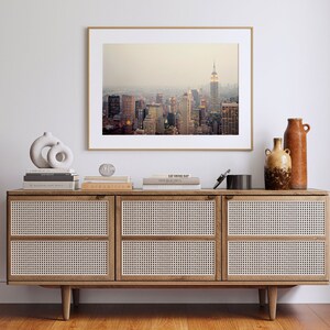 New York City Skyline, New York Art Poster, NYC Wall Art Print, New York Cityscape, Fine Art Print, Manhattan Photography The View image 4