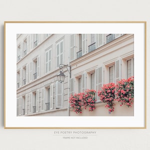 Spring in Montmartre Wall Art, Paris Photography Giclee Print, French Wall Decor, Paris Print, France Travel