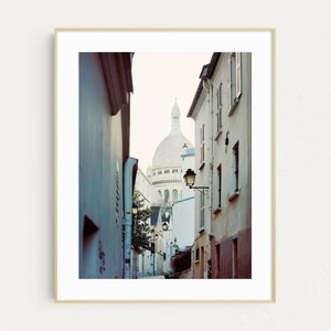 Paris Print, Sacre Coeur, Montmartre Photo, Paris Wall Art, Travel Photography, Printed Wall Art, Home Decor