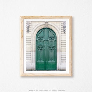 Paris Print Set of 3 Prints, Travel Photography, Paris Wall Art, Architecture Prints, Montmartre, Pont Neuf, Green Door image 5