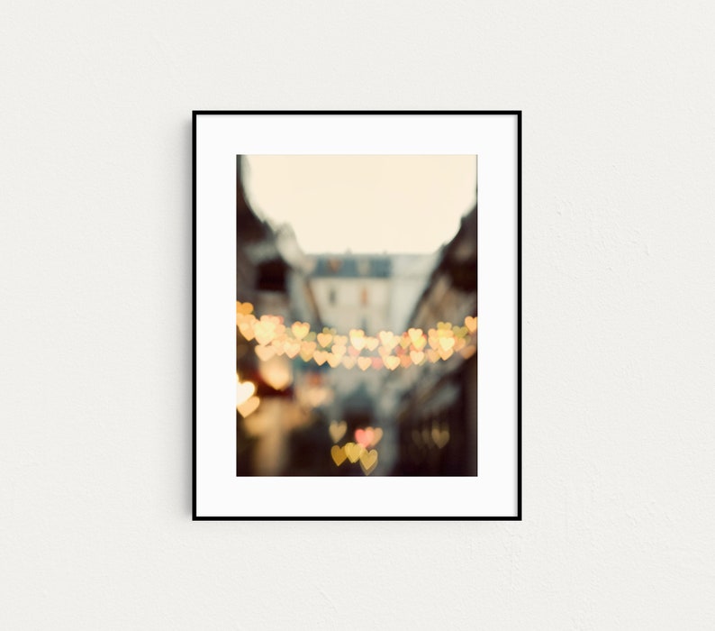 Paris Print, Fine Art Photography, Heart Print, Large Wall Art Print, Bedroom Wall Decor, Paris Photography Print, Fine Art Print image 8