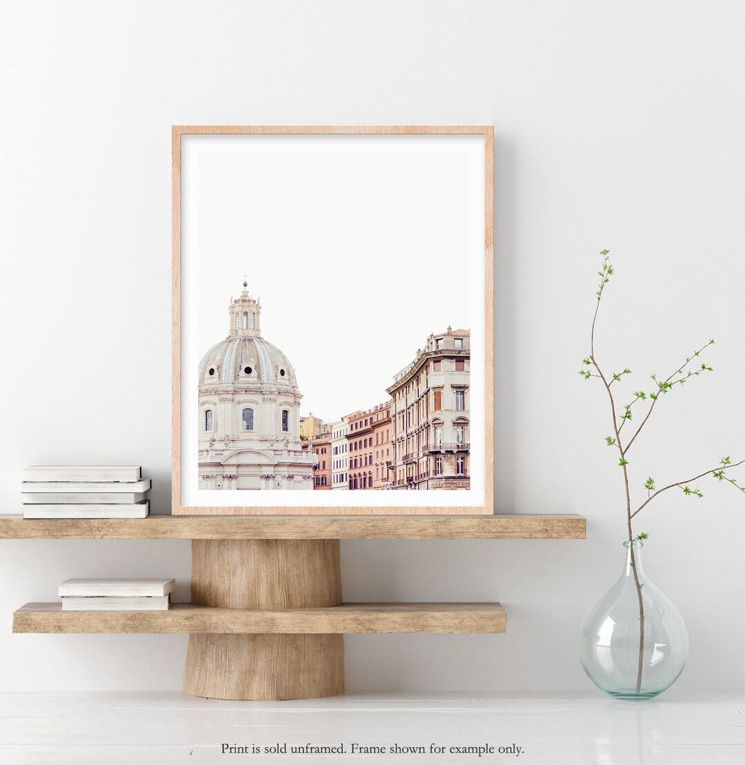 Rome Wall Art Italy Print Minimalist Architecture Art Print - Etsy