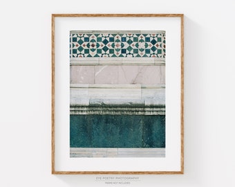 Florence Italy Print, Il Duomo Cathedral Green and Pink Marble Pattern, Architecture Photography, Italian Design Pattern, Wall Art