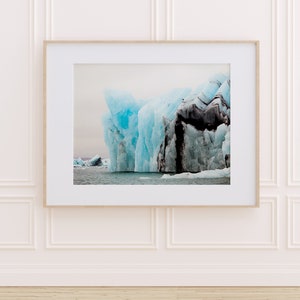 Affiche Sous Marine D'iceberg De L'allée Des Icebergs, Au Delà De