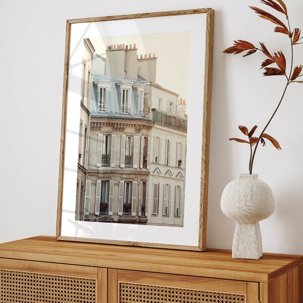 Paris Photography, Montmartre Apartment, Paris Art, Paris Print, Fine Art Photography Print, French Wall Decor, Large Wall Art