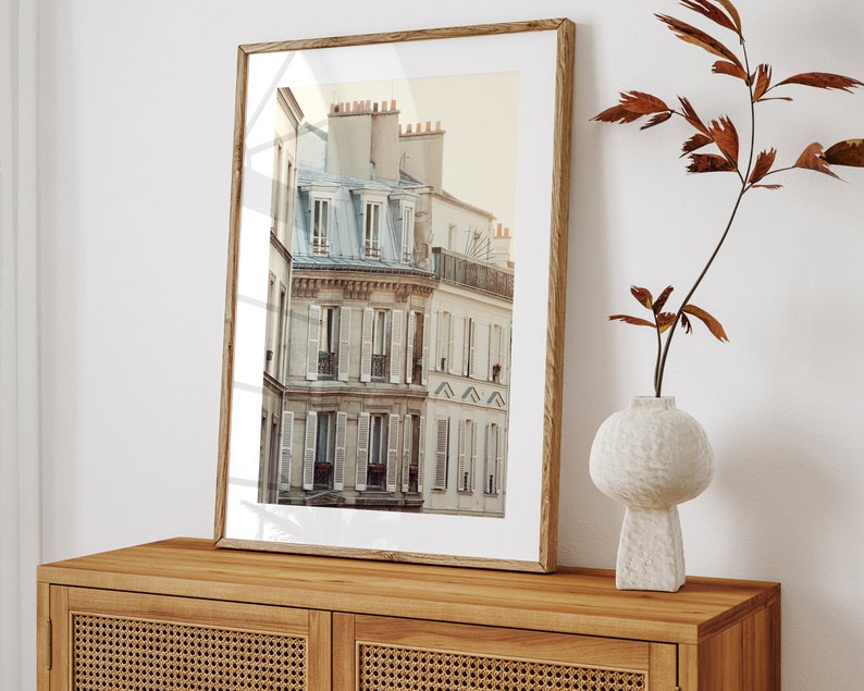 Paris Photography, Montmartre Apartment, Paris Art, Paris Print, Fine Art Photography Print, French Wall Decor, Large Wall Art image 1