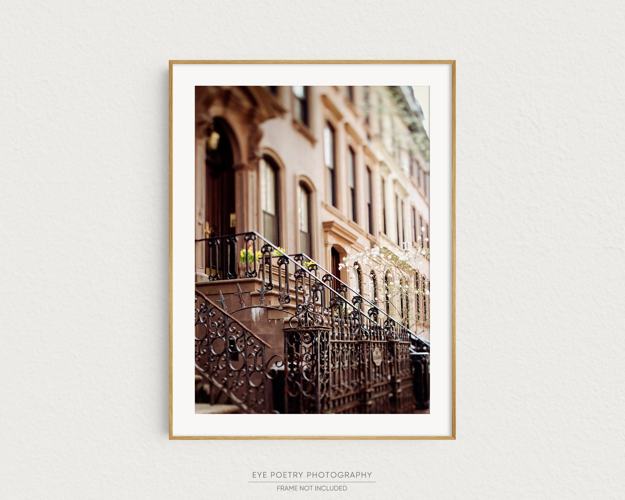 New York City Print, Greenwich Village, Sex and the City Apartment, New York Photography, NYC Print, Travel Photography, Vertical Print