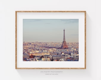 Eiffel Tower in Spring, Paris Wall Art Print, Paris Print, Travel Photography Print, Paris Skyline, Wall Decor "Overture"