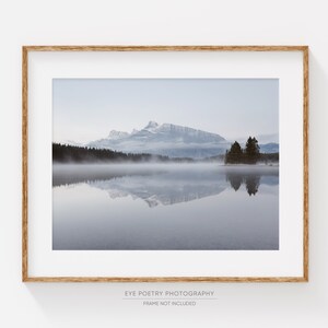 Mountain Print, Fine Art Photography, Large Wall Art Print, Hygge Nordic Landscape Print, Landscape Photography, Rustic Nature