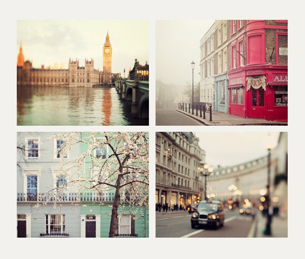 SALE London Prints Gallery Wall Art Prints Travel