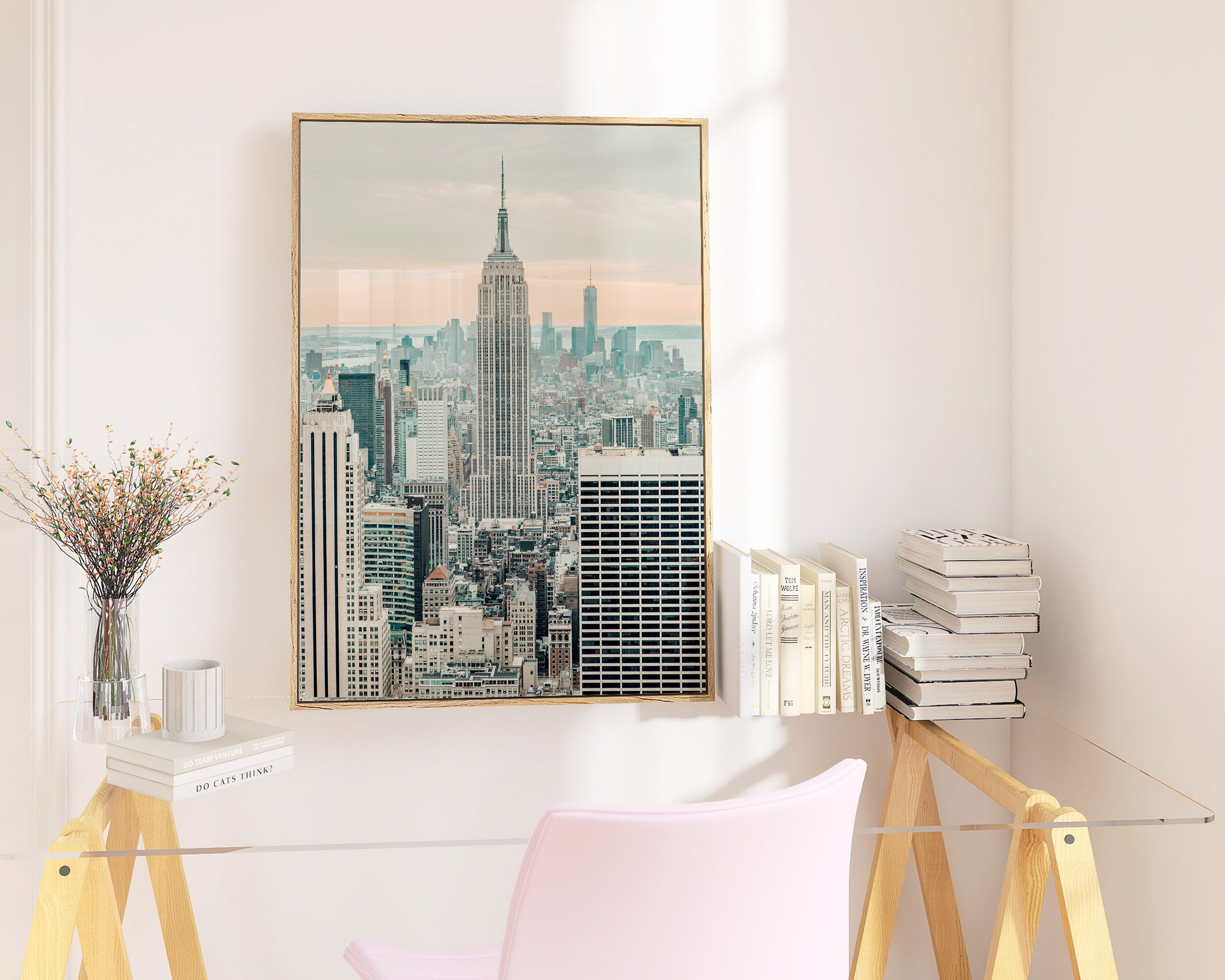 New York City Skyline at Sunset Photo, Travel Photography, NYC Wall Art ...
