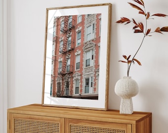 Greenwich Village Architecture Photo, New York City Print, Travel Photography, NYC Wall Art