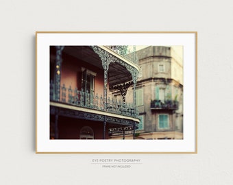 French Quarter New Orleans Photography Print, Large Wall Art Print, Louisiana Wall Decor, Travel Print, Horizontal Wall Art