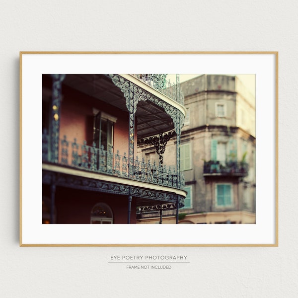 French Quarter New Orleans Photography Print, Large Wall Art Print, Louisiana Wall Decor, Travel Print, Horizontal Wall Art