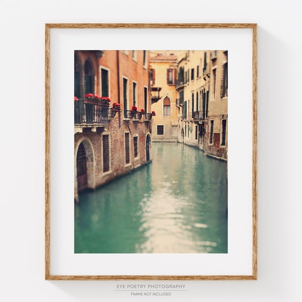 Canal in Venice Print, Travel Photography Print, Fine Art Print, Venice Italy Wall Art, Large Wall Art, Home Decor, Italy Gift