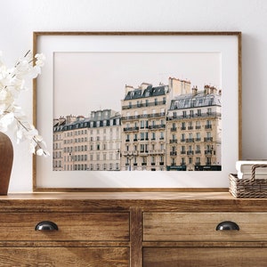 Paris Photography, Apartments on the Seine, Paris Decor, Travel Photography Print, Paris Art, Neutral Wall Art, Home Decor image 9