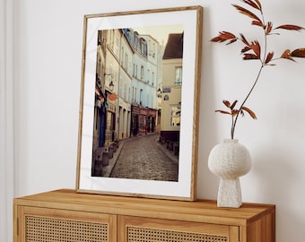 Montmartre Print, Paris, Photography Print, Paris Wall Art, Large Wall Art Print, Vertical Wall Decor, Fine Art Photography