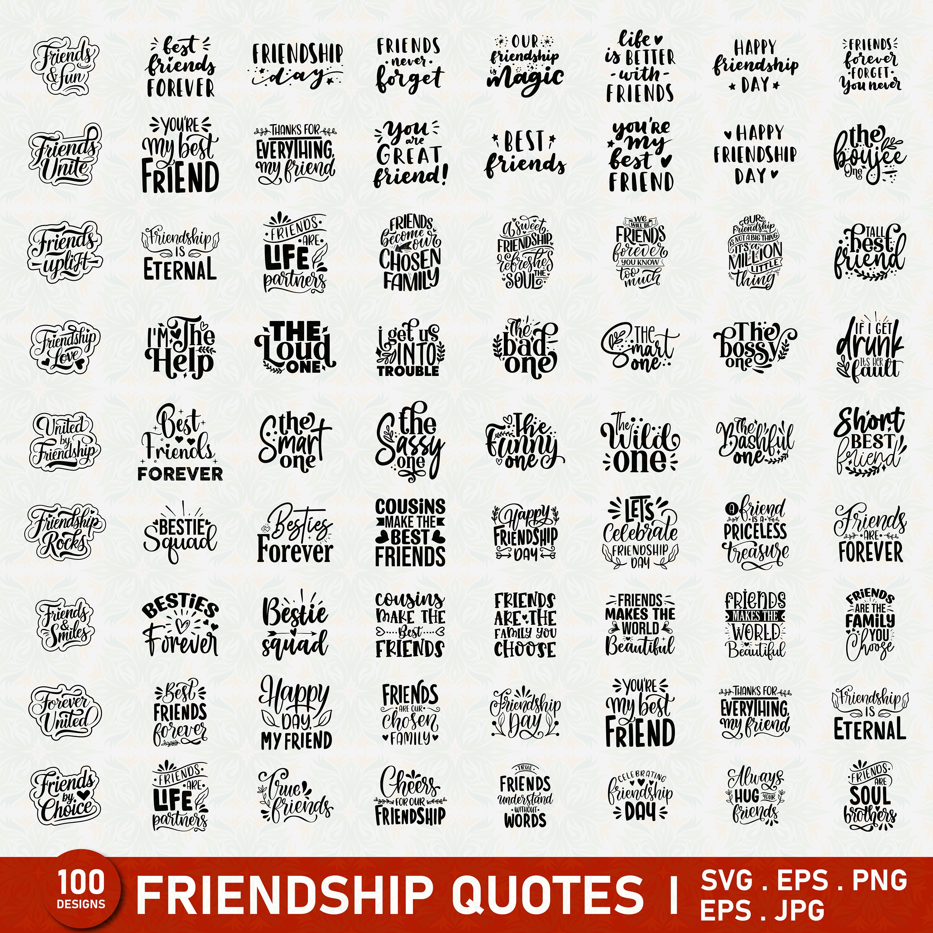 Quotes about friendships - Etsy België, image size:3000x3000
