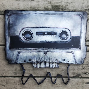 Mixtape Monster Wood Cutout Print