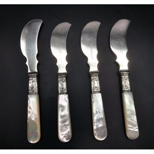 Vintage Mother of Pearl Knives - Etsy