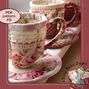 Quilted Teacup - PDF pattern 9
