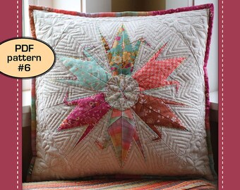 Crane Star Pillow - PDF pattern 6