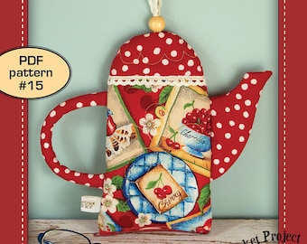 Teapot Pouch - PDF pattern 15