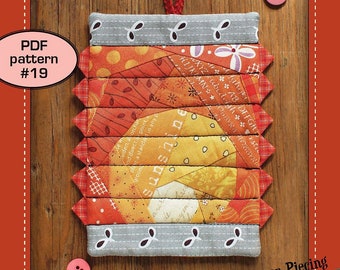 Lantern Coasters - PDF pattern 19