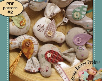 Bird Ornament - PDF pattern 2