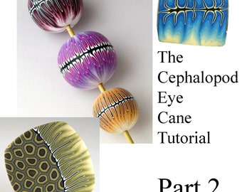 Tutorial - Make a Cephalopod Eye Cane part 2 - NEW LOW PRICE