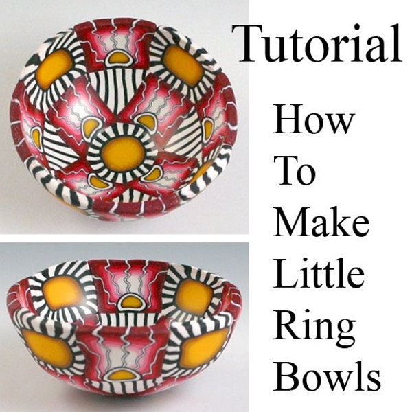 Tutorial - How to Make Little Ring Bowls Using a Glass Form - NEW LOW PRICE