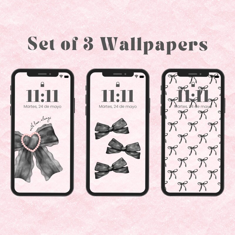 Coquette iPad Wallpaper - Etsy
