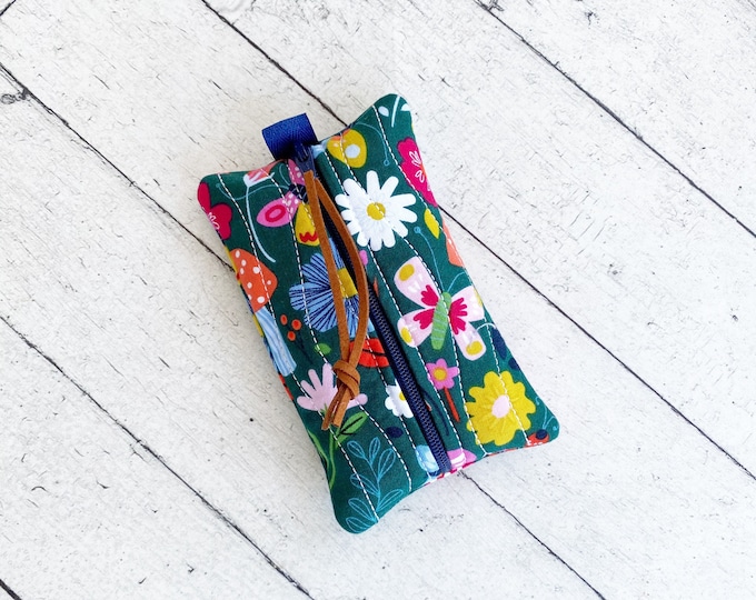 Purse Sized Tissue Pack Holder Tissue Pouchsmall Zipper Etsy