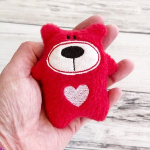 Worry Bear Plush: Pocket-Sized Get Well Soon Gift