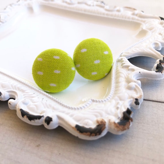 Fabric Stud Earrings 2025