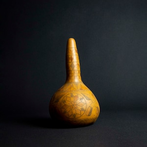 Calabash with Geometric Patterns