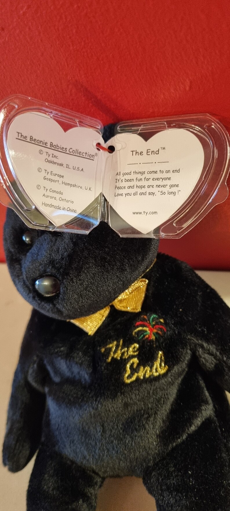 The End Beanie Baby Etsy