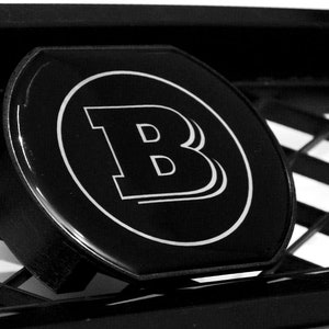 Emblem, Logo, Plakette für Frontgrill für Smart 451 Brabus 2007-2011