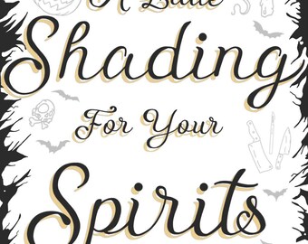 Adult Halloween Coloring Book, Digital download