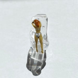 Resin ring for women.Original design ring.Handmade ring.Miniature ring. Resin jewel. Gift for her. Jewerly Resin.