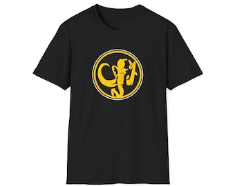 Schwarzes Unisex T-Shirt mit Ranger Emblem