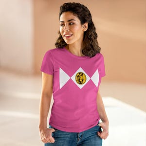 Pink Ranger Women&#39;s Cotton Tee