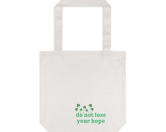 Cotton Tote Hope Canvas Bag 2024