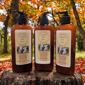 Soothing Goat Milk Lotion for Hydrated Hands and Body 8oz